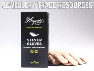 HAGERTY SILVER CLEAN POLISH GLOVES CLEANER SILVERWARE