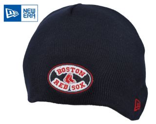 New Era Boston Red Sox MLB Navy Blue Beanie Hat (bh108)