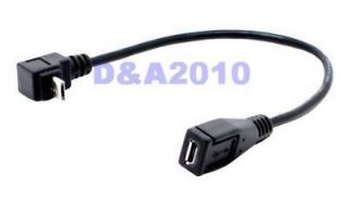   Pin female to down angle 90 degree Micro 5P male plug Cable adapter