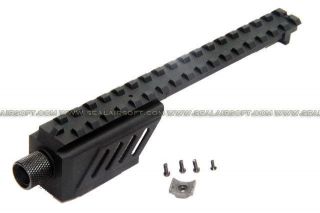 CYMA Barrel Extension Attachment & Mount Rail for G18C Fixed AEP   (CM 