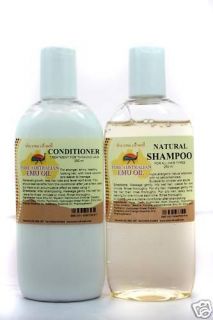 Natural Normal Hair Shampoo & Conditioner with Emu Oil