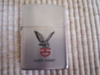 Vintage Rare Harry Darby 1953 Zippo Lighter