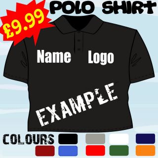 WINDOW CLEANING BUSINESS PERSONALISED LOGO POLO SHIRT