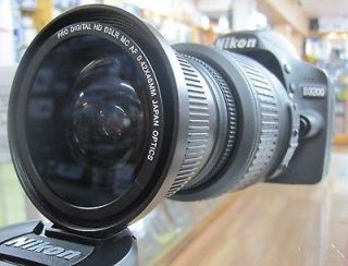   Macro lens for NIKON D5100 D3100 D3000 d40 D40X D50 D7000 3 Lens kit