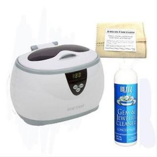   Wave Ultrasonic Cleaner Cleaning Machine Blitz 653 Solution Cloth