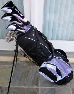   Petite Golf Set Complete Ladies Clubs Driver Wood Hybrid Irons & Bag