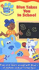 Blues Clues   Blue Takes You To School (VHS, 2003) New Sealed Video 