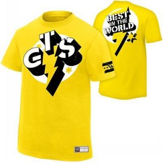 NEW CM Punk GTS Best in the World WWE Authentic T Shirt OFFICIAL 