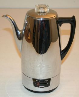   cup Coffeematic Coffee Percolator Art Deco Model C4408 VGUC