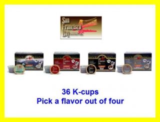   Bay Coffee One Cup 36 K cups for Keurig Brewers * Pick Flavor