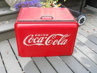 coca cola 1930 cooler