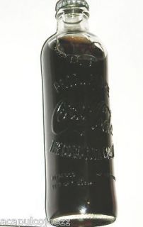   Edition 1899 Rare Vintage Full Mexican Coke Coca Cola Glass Bottle