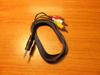 AV A/V Audio Video TV Cable/Cord/Lead For Toshiba Portable DVD Player 