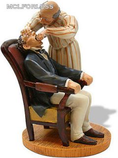 DENTIST VISIT STATUE/FIGURIN​E BY HONORE DAUMIER *ART