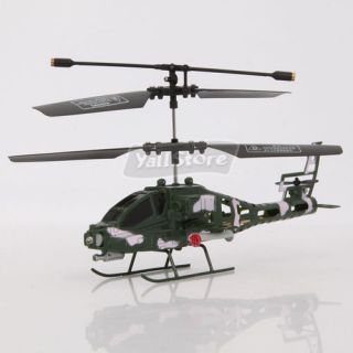 RTF 2.5 Channel Remote Control Helicopter 2.5CH RC Apachean 608 Green 