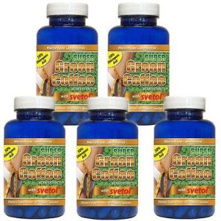 SUPER PURE GREEN COFFEE BEAN EXTRACT WITH SVETOL WEIGHT LOSS DIET