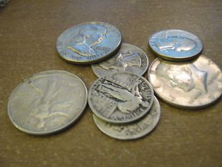 One Dollar face value of 90% Silver US coins nice nice