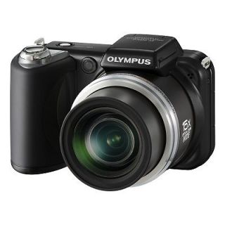 Olympus SP 600UZ Black 12 Mega Pixel 15X Optical Zoom FREE CASE 