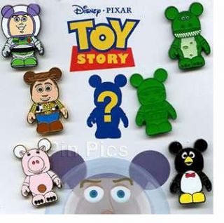 DISNEY PIN   TOY STORY Vinylmation   Booster Pin Set   Sealed pack of 