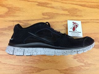 NEW NIKE FREE RUN 3 + RUNNING SNEAKERS ORIGINAL RETRO SUEDE BLACK AM 