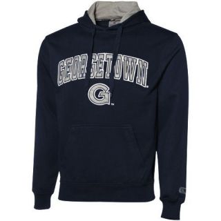 Georgetown Hoyas Navy Blue Automatic Pullover Hoodie Sweatshirt