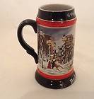 BEER STEIN BUDWEISER   1992 Collectors Series A Perfect Christmas 