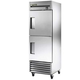 New Commercial True 2 Half Door Stainless Steel Freezer   TS 23F 2