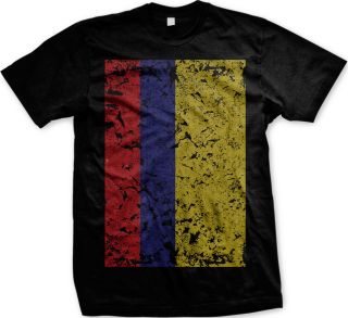 Colombia Colombian Flag Bandera Bold Soccer Futbol World Cup New Mens 