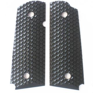 Colt Kimber Compact Officers 1911 WASP NEST Texture grips   Black 