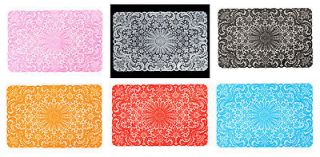 present time 4 lace placemats 18 x12 pick color nip more options color 