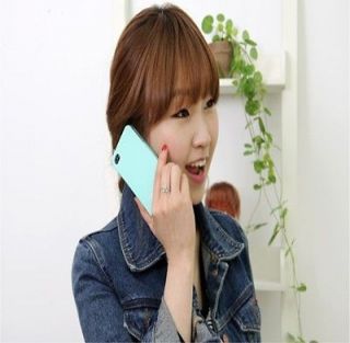   candy 5 colors silicone back case cover skin for iphone 4 4S 4G