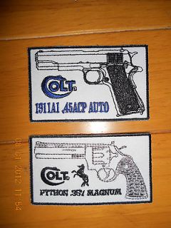 COLT PYTHON .357 MAGNUM REVOLVER & COLT .45 AUTO(GOVT MODEL) GUN 