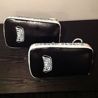 Combat Sports Muay Thai Pads Synthetic Leather Kickboxing MMA Set
