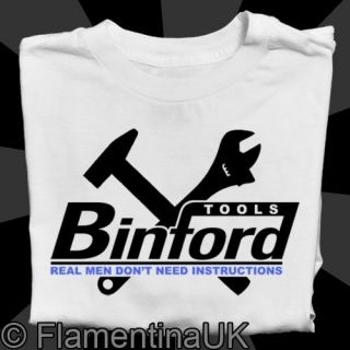 9043 BINFORD TOOLS W T SHIRT inspired by HOME IMPROVEMENT tv COMEDY