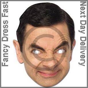 Rowan Atkinson   Mr. Bean Comedy Face Mask Fancy Dress