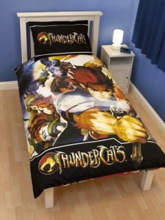 Thundercats Single Duvet Cover & Pillowcase Boys Bed Set