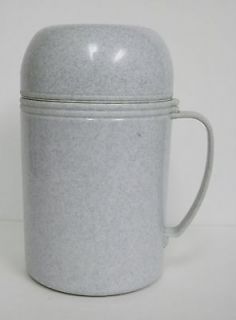   Granite Finish Insulated 17 fluid oz. Thermos Bottle with Soup Cup Top