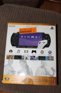 Sony PSP 3000 Piano Black Handheld System PSP 3001XPB