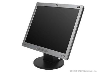 HP L1906 19 LCD Monitor   Black & Silver
