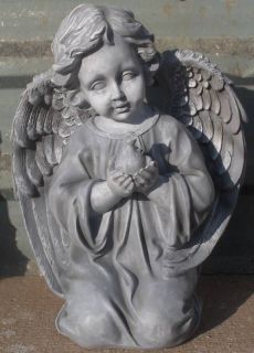 Concrete latex fiberglass mold Large Angel/Dove Statue