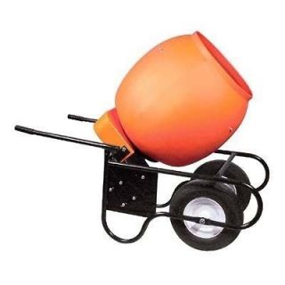 Portable Cement Mixer   Electric   3/4 HP   6 Cubic Ft