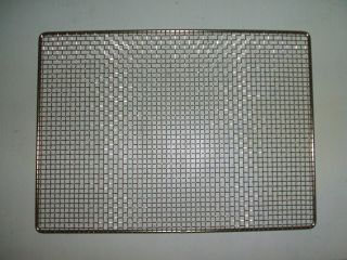   stainless steel mesh sheet pan oven grilling rack/grate 19 1/4 x 14