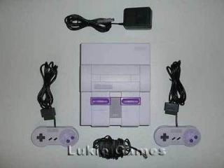 Super Nintendo SNES System Console with 2 Controllers