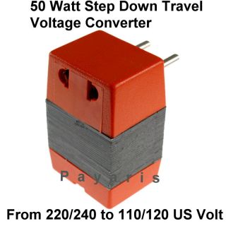 voltage converter 220v to 110v in Travel Adapters & Converters
