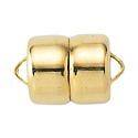 Gold Filled Magnetic Rounded Clasp Converter For NecklacesNEW
