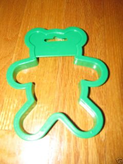 Large Wilton Teddy Bear Cookie Cutter Play doh mold