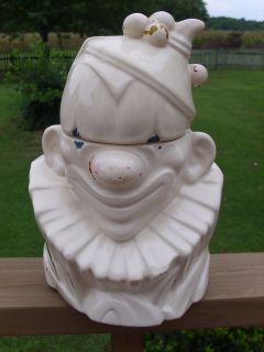mccoy clown cookie jar in Pottery & Glass