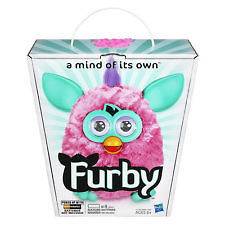 VHTF NEW 2012 FURBY PINK TEAL COTTON CANDY NEW COLORS IN HAND NOW