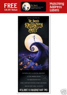nightmare before christmas invitations in Home & Garden