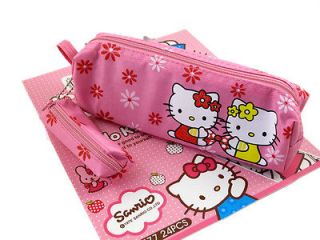   New Hello Kitty Cosmetic Bag Make Up Bag Pencil Pouch Bag Case #029